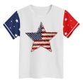 thumbnail image 4 of GERsome 4th of July T-Shirt for Toddler Boys Girls, Unisex Kids American Flag Shirts Summer Crew Neck Short Sleeve Tshirts, 9-10Years, 4 of 4