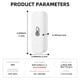 thumbnail image 4 of 2X Tuya WiFi Sensor de Temperatura y Humedad Sensor de Humedad Interior Monitoreo de Aplicaciones para Home Assistant, 4 of 5