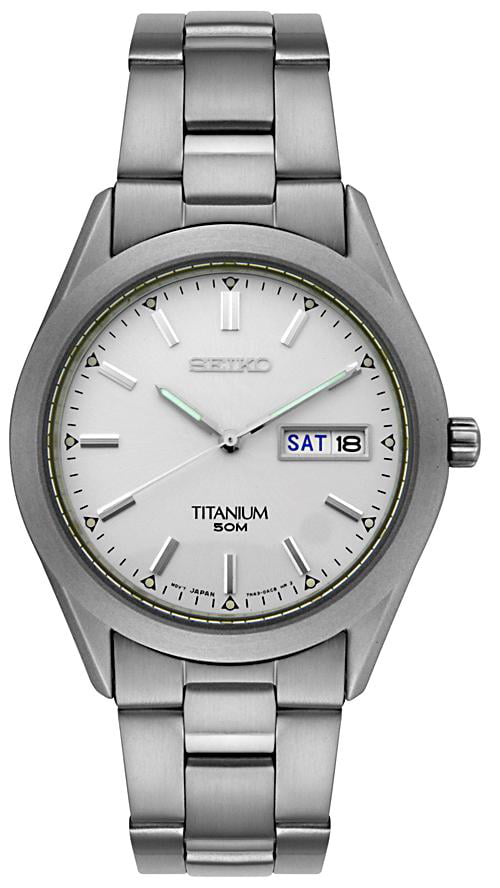 Seiko Men's Titanium Watch SGG705 