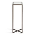 thumbnail image 3 of Kate and Laurel Jaspur Modern Drink Table, 7 x 7 x 21, Bronze, Decorative Glam Accent Table for Display and Storage, 3 of 6