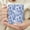 Black, variant on Goldendoodle French Toile de Jouy Mug Blue Toile Coffee Cup for Doodle Mom Elegant Doodle