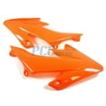thumbnail image 3 of ORANGE WHITE PLASTIC FENDER SET FOR CRF50 DIRT BIKE XR50 PS31, 3 of 5