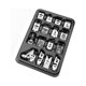 thumbnail image 3 of JUEGO DE PIES PRENSATELAS PROFESIONALES ACCESORIOS MULTIFUNCUROS PARA MÁQUINAS DE COSER METAL DURADERO DE 16 PIZAS TODAS SUS NECESIDADES DE COSTURA, 3 of 7