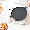 thumbnail image 6 of Non-Stick Egg Roll Press & Crepe Maker | Aluminum Alloy Baking Tray for Egg Rolls, Waffles & Thin Crepes | 2 Sizes Available (15.16" & 16.93") | Checkered Model, 6 of 6