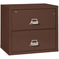 thumbnail image 1 of Fireking 2 Drawer 31" wide Classic Lateral fireproof File Cabinet-Brown, 1 of 3