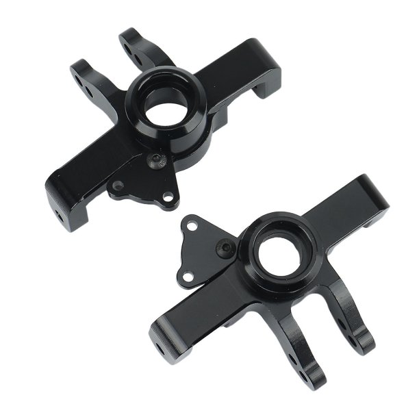 Paquete de 2 brazos de nudillo de dirección delantera de metal, compatibles con Losi Super Baja Rey, 1