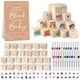 thumbnail image 1 of Kit de juego Baby Shower Blocks Aisharery, 117 unidades con bloques de madera, 1 of 6