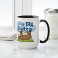 thumbnail image 4 of CafePress - Im A Big Brother Bear Large Mug - 15 oz Ceramic Large White Novelty Mug, 4 of 4