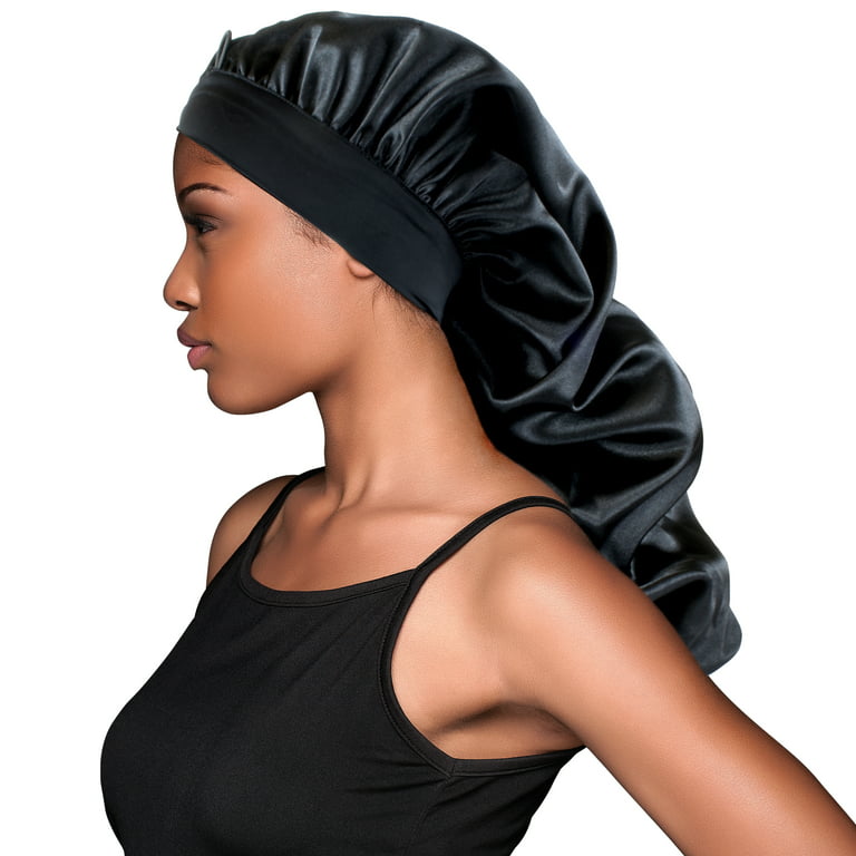 Designer bonnets  Silk hair bonnets, African hair wrap, Small