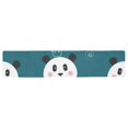 thumbnail image 4 of MKHERT Panda Table Runner for Office Kitchen Dining Room Wedding Party 16x72 inch, 4 of 4