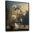 thumbnail image 2 of Designart "Violet Sunset Serenity" Violets Floater Framed Wall Art Prints, 2 of 5