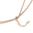 thumbnail image 4 of Creative Double Layer Necklace Fashion Hexagonal Column Moon Pendant Clavicle Chain Great Gift ForPurple, 4 of 5