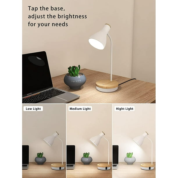 Desk lamp with outlet best sale walmart