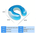 thumbnail image 4 of XIBUFE 2026 New U-Shape Travel Pillow,Neck Pillow with Memory Foam and Cooling Gel for Travel,Sitting Or Sleeping,For Long Flights,Car Rides,Napping,Neck Support, 4 of 4