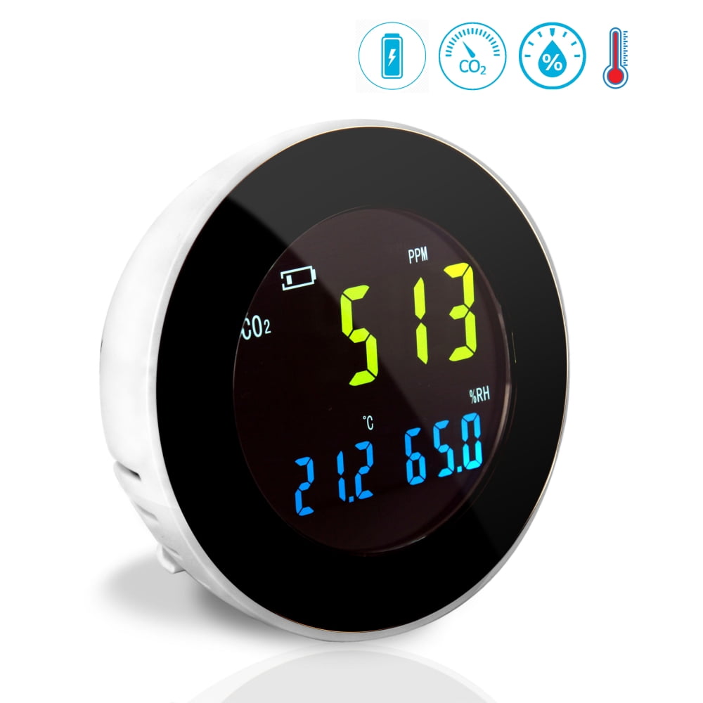 Bank Betekenisvol jongen Pyle Smart Indoor Air Quality Monitor - Digital Hygrometer Thermometer  Gauge & Humidity Tester Kit - Walmart.com