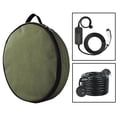 thumbnail image 1 of Bolsa de almacenamiento de cables de carga EV perfecl tela Oxford resistente al desgaste Verde, 1 of 8