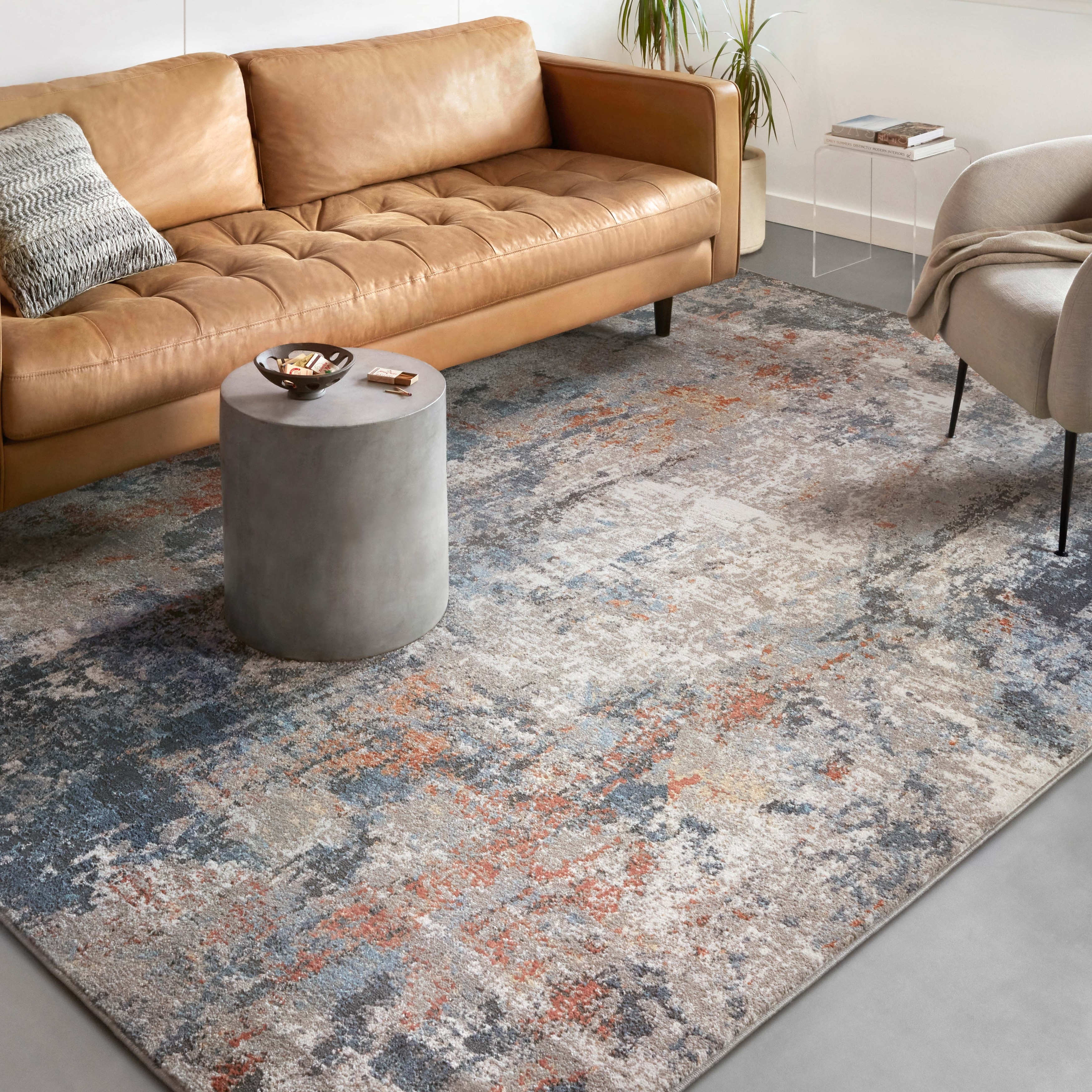 Loloi Eileen Olive / Multi 9'-6" x 13' Area Rug
