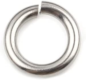 Stainless Steel Jump Rings 15mm - Open 15 Gauge - 50 Rings - J149