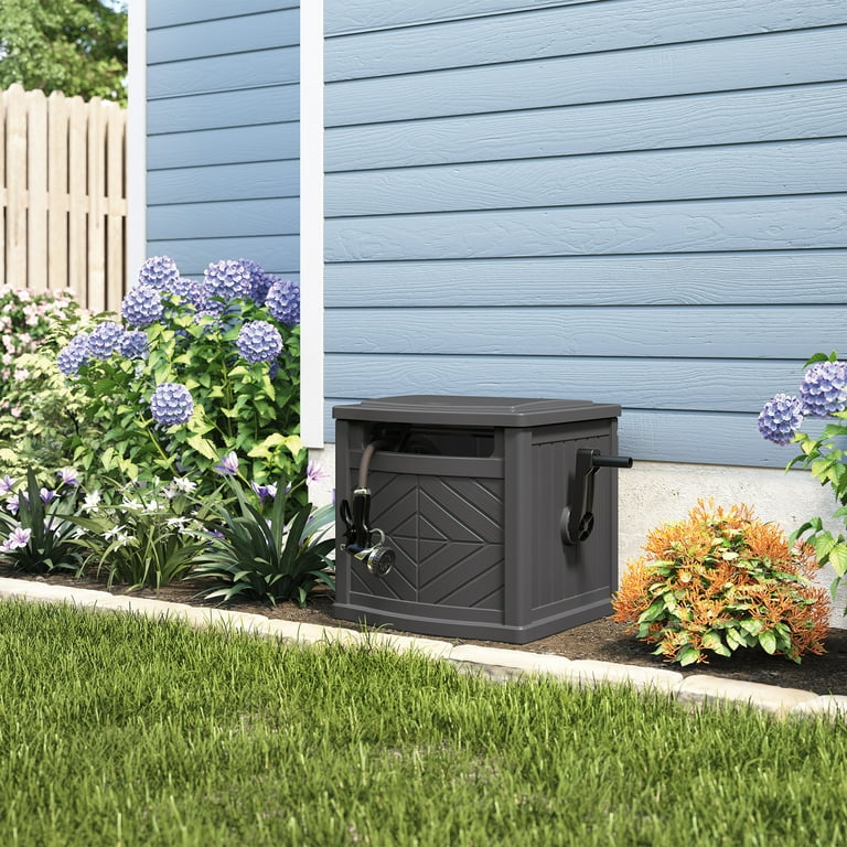 Suncast 150 ft. Gray In Ground Hideaway Hose Reel Suncast 150 ft. Gray In Ground Hideaway Hose Reel