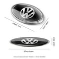thumbnail image 3 of 3D Aluminum Styling Car Body Fender Decoration Stickers For 4 Motion MTM Touran Tiguan GTI R Line R32 Touareg Passat Sticker-new R, 3 of 6