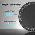 thumbnail image 3 of Pantalla Espresso Puck MHW-3BOMBER de 58 mm, ultrafina, 0,2 mm, 3 of 8