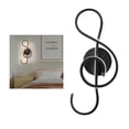 thumbnail image 3 of Aplique de pared LED elegante de PVC para cocina, luz cálida, color negro. Luz Black_Warm, 3 of 9