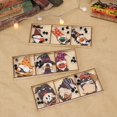 thumbnail image 2 of Adornos de gnomos de Halloween, etiquetas de madera para gnomos, adornos colgantes para gnomos, gnomos navideños para fiestas de Halloween, 9 piezas, B, 2 of 4