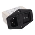 thumbnail image 2 of Prise d'Alimentation à Interrupteur à Bascule AC 115V 250V Fiche de Module d'Entrée IEC avec Fusible pour Équipement, 2 of 14