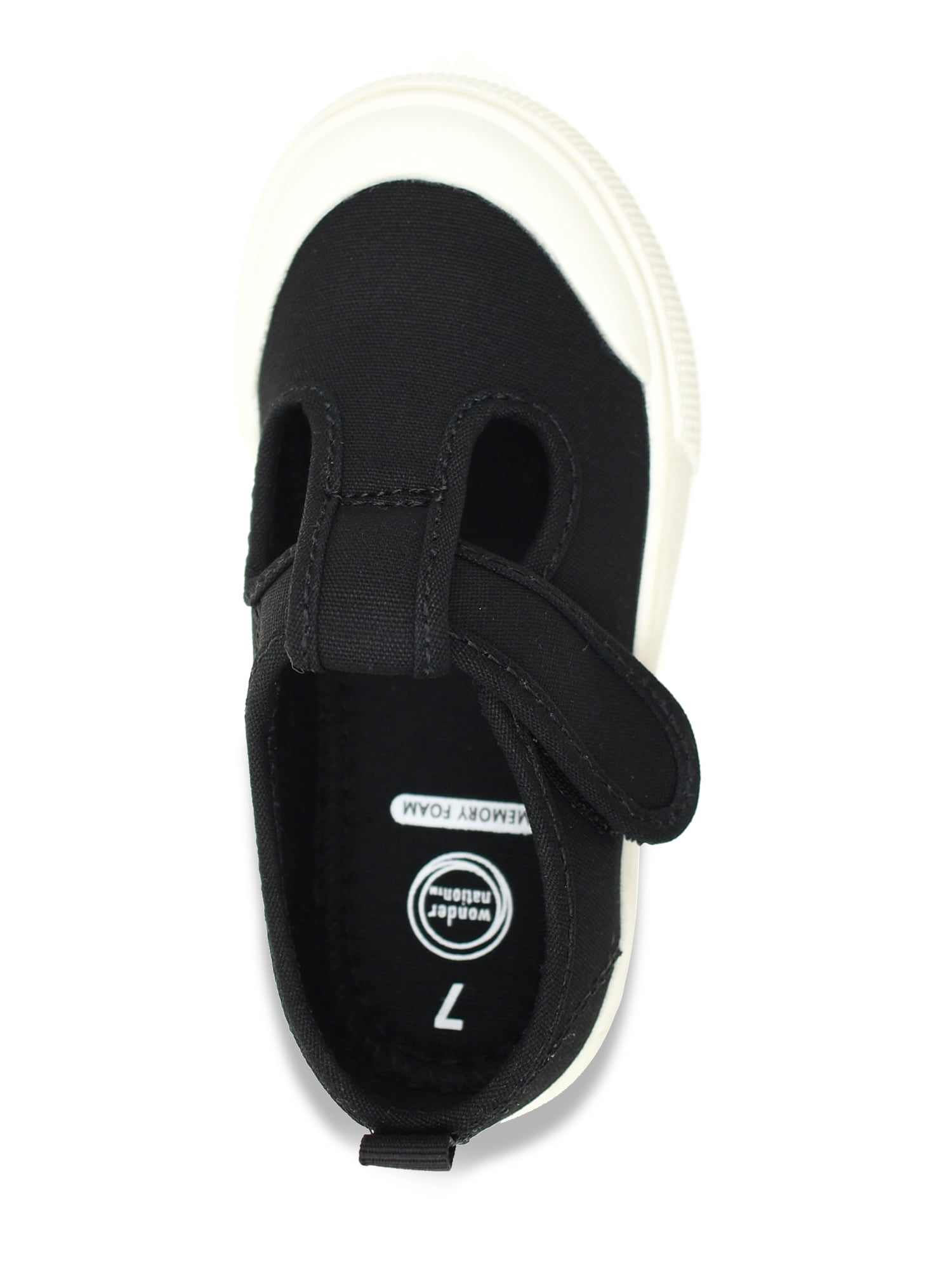 Wonder Nation Toddler Girls Canvas Mary Jane Sneaker