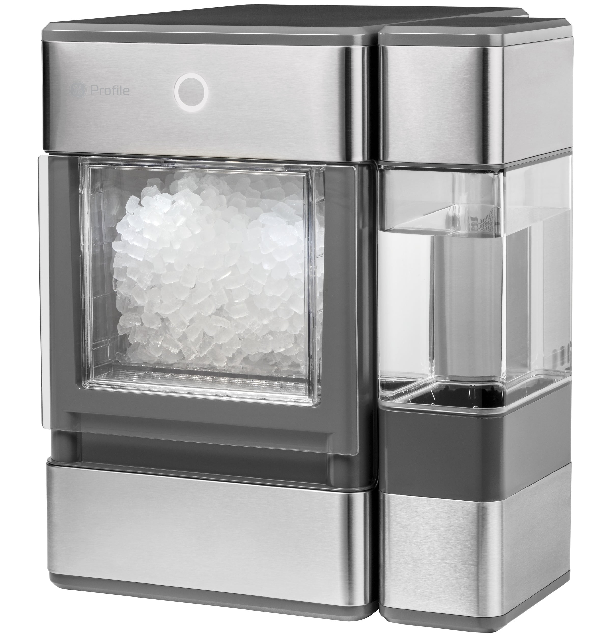 GE Profile™ Opal™ Nugget Ice Maker + Side Tank, Makes up to 24lbs per day, Countertop Icemaker, Stainless Steel - 1