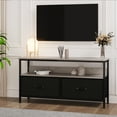 thumbnail image 4 of Tookss Dresser TV Stand, Entertainment Center with Storage, 50 Inch TV Stand for Bedroom Small TV Stand Dresser with Drawers and Shelves, TV & Media Console Table Furniture for Living Room, Grey, 4 of 9