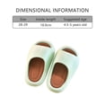 thumbnail image 2 of Boys Girls Cloud Slides Thick Bathroom Pillow Slipper Sandals For Little Kid Big Kid（Multicolor）-Style:Style2;, 2 of 5