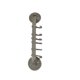 thumbnail image 1 of sweethay 1 unidad de ganchos de toalla ajustables, soporte de toalla con ventosa doble, soporte de estante colgante para ganchos, estante con ventosa para Type10 NO10 sweethay JJ6037-02, 1 of 2