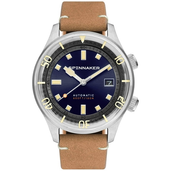 Spinnaker Bradner Stainless Steel 42mm Japanese Automatic Wristwatch