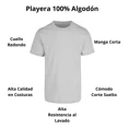 thumbnail image 4 of Playera Hombres Basica Manga Corta Sencilla Algodón Casual, 4 of 6