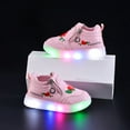 thumbnail image 6 of Ccpelsie Kids Sneakers for Boys Girls Light Up Shoes Tennis Running Athletic Shoes Toddler(Pink,6), 6 of 7