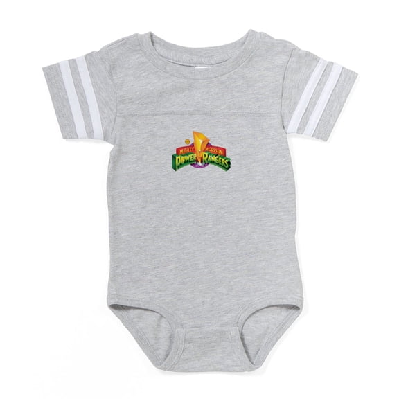 CafePress - Classic Power Rangers Logo - Cute Infant Baby Football Bodysuit