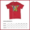 thumbnail image 5 of Tee Hunt Dean Russo Funny Cute Pig T-Shirt Farm Piglet Lover Barn Men's Tee, Red, 4X-Large, 5 of 5
