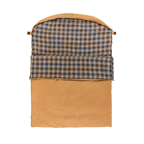 Kamp-Rite Double Wide Cotton Canvas 58 x 82 inch 10 Degree Sleeping Bag