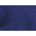 thumbnail image 1 of Ahgly Company Indoor Rectangle Patterned Sapphire Blue Area Rugs, 2' x 5', 1 of 6