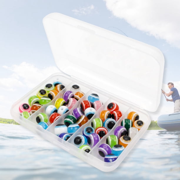 Cuentas De Pesca Carolina Rigs - Cuentas de pesca redondas de silicona para ojo de pez, aparejos (4 mm, 100 unidades)