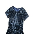 thumbnail image 7 of iiniim Women's Short Sleeve Sequins Bridesmaid Cocktail Evening Party A-line Dress, 7 of 7
