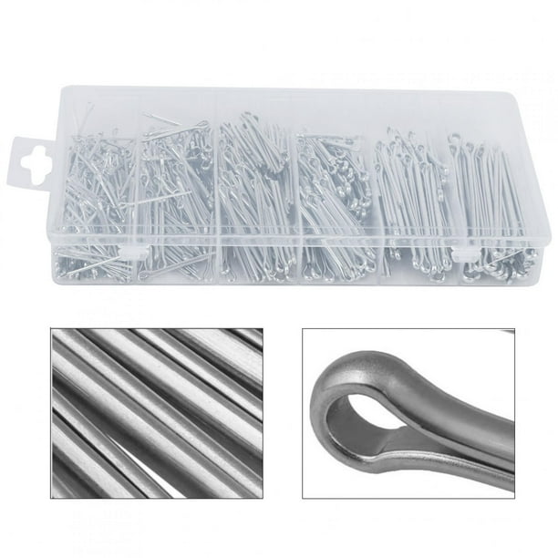 Juego De 555 Piezas Kit Surtido De Pasadores Divididos Kit De Herramientas De Piezas De Sujetadores Con Estuche De Almacenamiento Industrial Grande