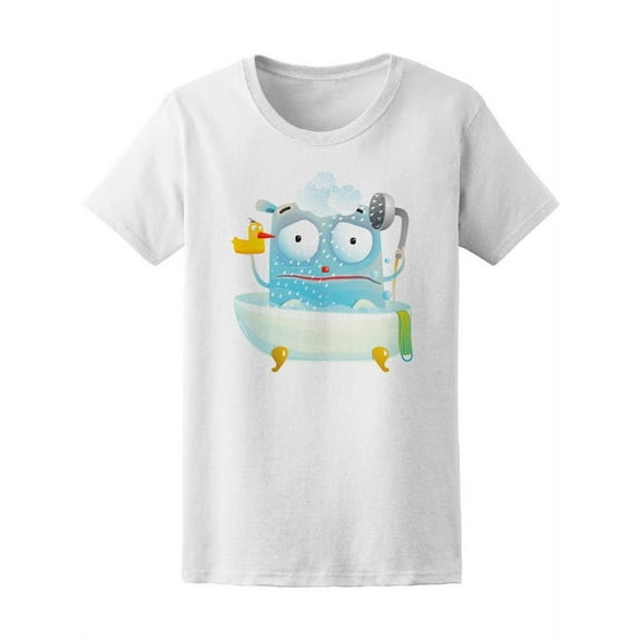 Cute And Funny Monster Bathing Tee Women's -Image by Shutterstock