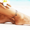 thumbnail image 3 of Ankle Bracelets for Women Black Adjustable for Beach, 3 of 5