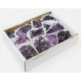 thumbnail image 3 of Wholesale Bulk Natural Amethyst Crystal Clusters: 10-16 Piece Lot (Quartz Geode), 3 of 12