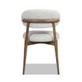 thumbnail image 4 of Jennifer Taylor Home Locke 20.5" Modern Upholstered Dining Chair with Wood Frame, Salt & Pepper Boucle, 4 of 8