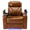 thumbnail image 3 of Orbit Power Motion Recliner -  Light Brown, 3 of 35