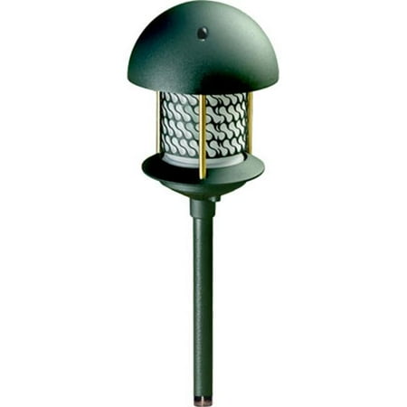 Dabmar Lighting Cast Aluminum Round Top Pagoda Light with 0. 50 inch Base