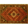 thumbnail image 1 of Ahgly Company Indoor Rectangle Persian Yellow Traditional Area Rugs, 5' x 8', 1 of 4